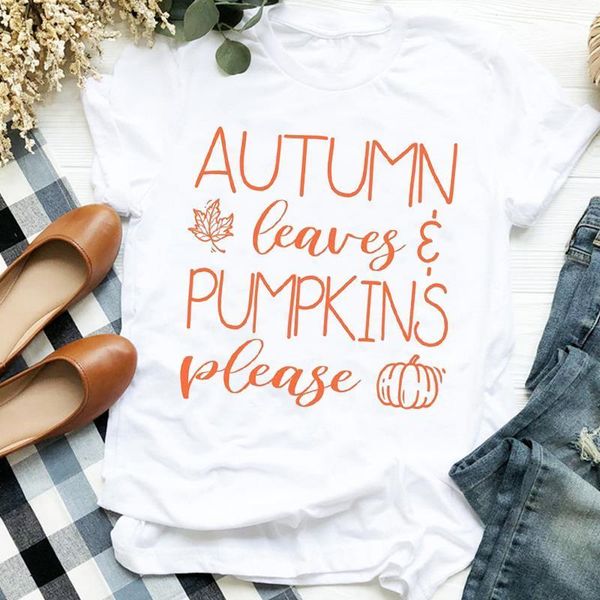 women lady pumpkin letters cute floral thanksgiving halloween print tshirt female t tee womens shirt clothes graphic t-shirt, White
women lady pumpkin letters cute floral thanksgiving halloween print tshirt female t tee womens shirt clothes graphic t-shirt, White