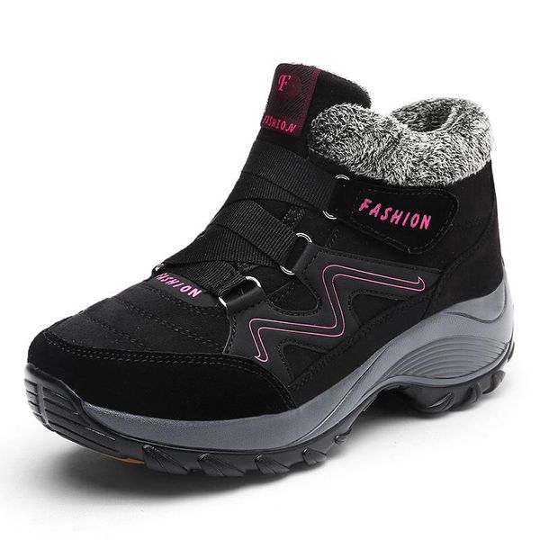 boots winter women's snow leather big size 45 warm thick plush wedge suede men ankle sneakers shoes, Black
boots winter women's snow leather big size 45 warm thick plush wedge suede men ankle sneakers shoes, Black