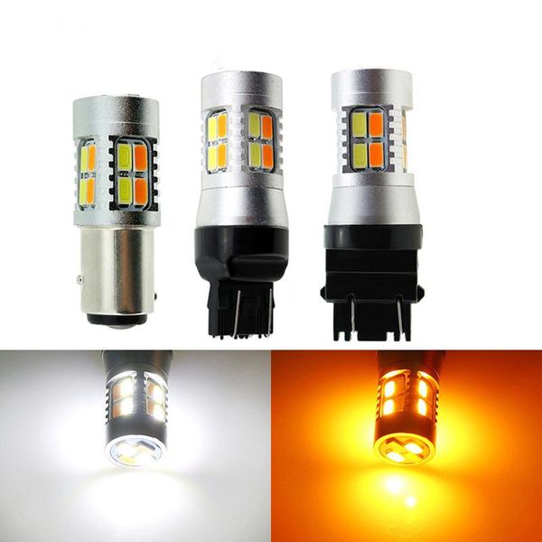 emergency lights fit for automobile led two color light brake daylight bay15d 7443 5630 20smd white + yellow turn
emergency lights fit for automobile led two color light brake daylight bay15d 7443 5630 20smd white + yellow turn