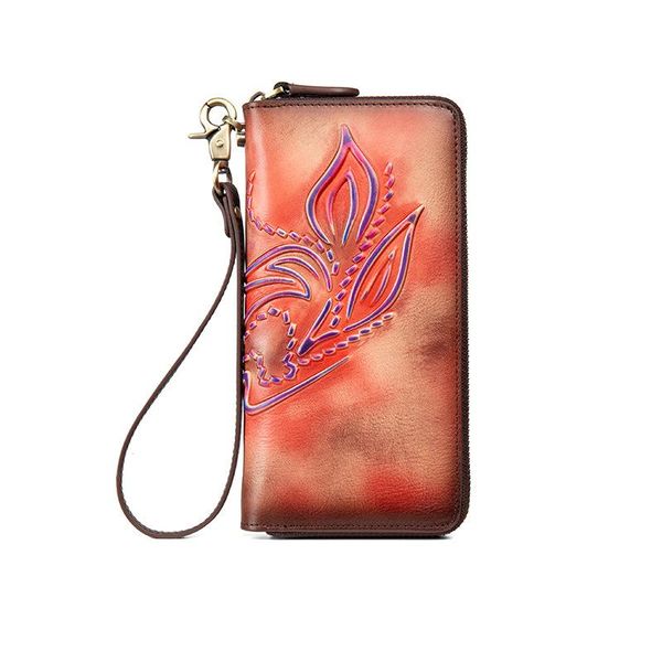 new multi-cards genuine leather zipper handy bag fashion women cowhide long wallet purse female wrist clutch bags, Red;black
new multi-cards genuine leather zipper handy bag fashion women cowhide long wallet purse female wrist clutch bags, Red;black