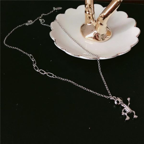 pendant necklaces fashion retro dark necklace trendy personality men and women street shoot long sweater chain, Silver
pendant necklaces fashion retro dark necklace trendy personality men and women street shoot long sweater chain, Silver