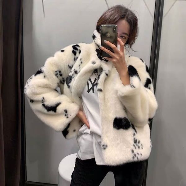 winter buckle lapel hairy shaggy tuscan cow leopard fur jacket long sleeve furry warm women jacket short outerwear, Black
winter buckle lapel hairy shaggy tuscan cow leopard fur jacket long sleeve furry warm women jacket short outerwear, Black
