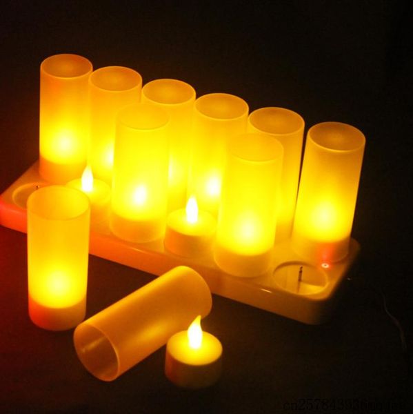 1 set=12 pcs flameless led candle rechargeable tealight night light for birthday wedding decoration party dinner decor
1 set=12 pcs flameless led candle rechargeable tealight night light for birthday wedding decoration party dinner decor