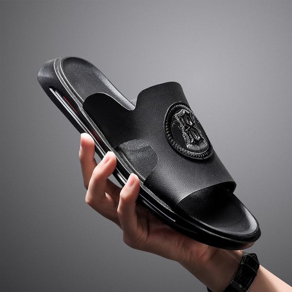 outdoor slippers men's wear summer trend cool slippers home simple fashion personality soft soled beach shoes sandals 5kcn, Black
outdoor slippers men's wear summer trend cool slippers home simple fashion personality soft soled beach shoes sandals 5kcn, Black