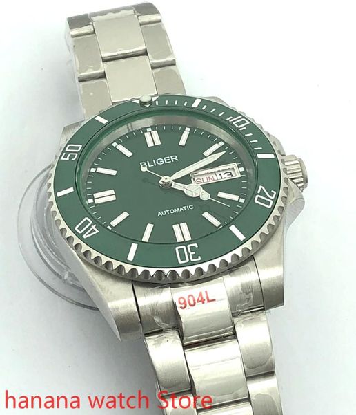 wristwatches watch men's high-quality luxury sports and leisure waterproof mechanical clock green dial bezel, Slivery;brown
wristwatches watch men's high-quality luxury sports and leisure waterproof mechanical clock green dial bezel, Slivery;brown