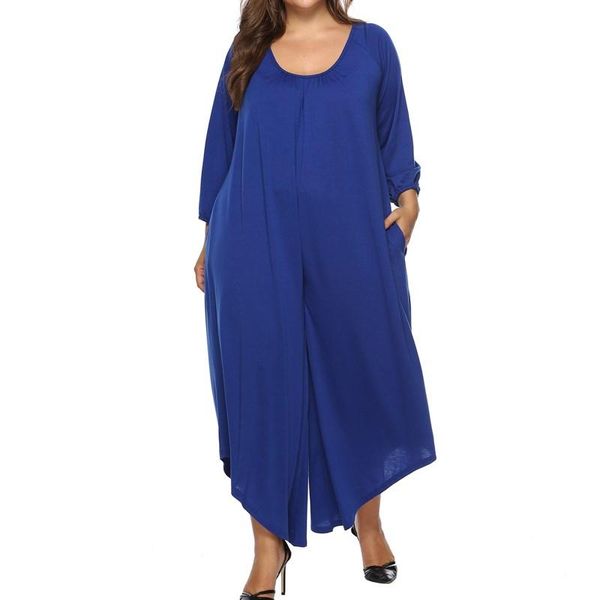 women's jumpsuits & rompers women lace up backless jumpsuit casual plus size one pice o neck solid long romper, Black;white
women's jumpsuits & rompers women lace up backless jumpsuit casual plus size one pice o neck solid long romper, Black;white