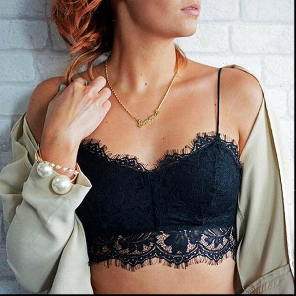 women sheer lace floral bralette bra bustier crop cami padded tank 2021 summer camisetas verano mujer lady, White
women sheer lace floral bralette bra bustier crop cami padded tank 2021 summer camisetas verano mujer lady, White