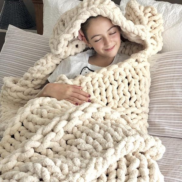 blankets chenille chunky knitted plush blanket weaving mat throw chair decor warm weighted home
blankets chenille chunky knitted plush blanket weaving mat throw chair decor warm weighted home