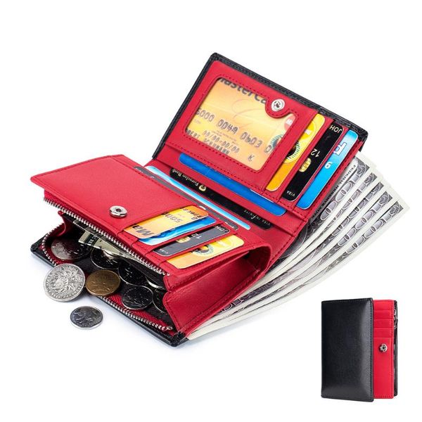 wallets 2021 simple practical second layer cow leather short wallet rfid men card bag with transparent window for licence pos, Red;black
wallets 2021 simple practical second layer cow leather short wallet rfid men card bag with transparent window for licence pos, Red;black