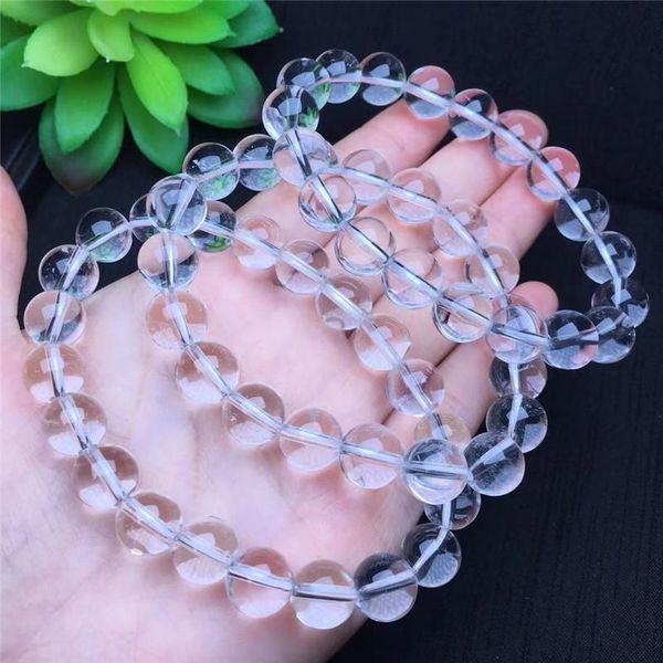 beaded, strands natural white clear quartz bracelet round beads crystal healing stone women men jewelry gift, Black
beaded, strands natural white clear quartz bracelet round beads crystal healing stone women men jewelry gift, Black
