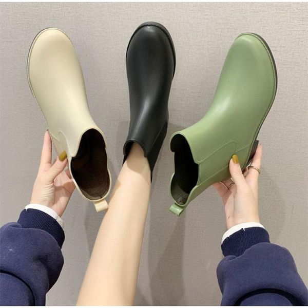 boots women fashion rubber ankle non slip waterproof ladies rain water shoes winter warm female, Black
boots women fashion rubber ankle non slip waterproof ladies rain water shoes winter warm female, Black