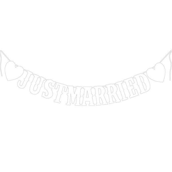 party decoration durable hanging just married wedding banner decor portable paper sign home easy install diy tool art craft atmosphere
party decoration durable hanging just married wedding banner decor portable paper sign home easy install diy tool art craft atmosphere