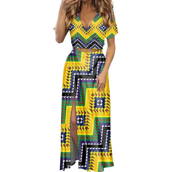 long-sleeved dress two piece v-neck short sleeve short long skirt wave temperament print style, Black;gray
long-sleeved dress two piece v-neck short sleeve short long skirt wave temperament print style, Black;gray