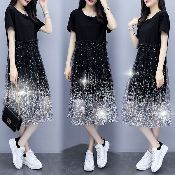 tshirt dressed 2021 summer casual women black short mesh amendment starry sky dresses of vintage plus size 5xl fy130 jreo, Black;gray
tshirt dressed 2021 summer casual women black short mesh amendment starry sky dresses of vintage plus size 5xl fy130 jreo, Black;gray