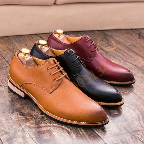 dress shoes fashion 2021 spring autumn men business male split leather solid color work slip-on pointed toe, Black
dress shoes fashion 2021 spring autumn men business male split leather solid color work slip-on pointed toe, Black