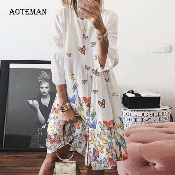 spring summer women 2020 elegant o neck a line female vintage casual oversize prin office party es 5xl qjg1, Black
spring summer women 2020 elegant o neck a line female vintage casual oversize prin office party es 5xl qjg1, Black