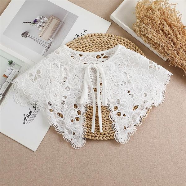 bow ties summer dress fake collars for women hollow embroidered cotton polyester false collar bowknots detachable, Black;gray
bow ties summer dress fake collars for women hollow embroidered cotton polyester false collar bowknots detachable, Black;gray