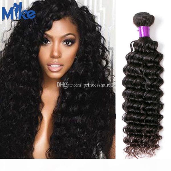 mikehair malaysian remy human hair 1 piece brazilian hair deep wave curly weave natural color peruvian indian hair bundles for africa women, Black
mikehair malaysian remy human hair 1 piece brazilian hair deep wave curly weave natural color peruvian indian hair bundles for africa women, Black
