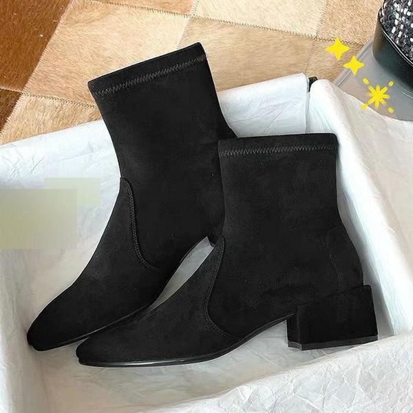 boots size 35-51 nice ankle women autumn suede leather concise shoes woman high heels female comfortable pretty wild boot, Black
boots size 35-51 nice ankle women autumn suede leather concise shoes woman high heels female comfortable pretty wild boot, Black