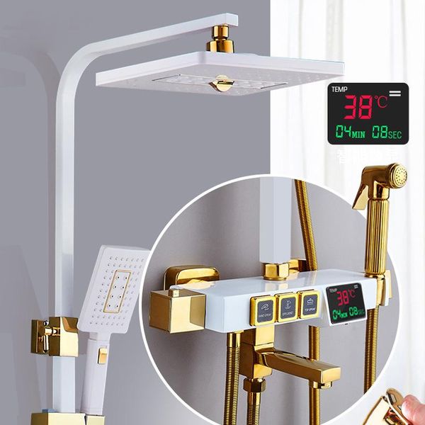 digital black shower set thermostatic bath mixer bathroom shower set gold bathtub faucet with display digital white
digital black shower set thermostatic bath mixer bathroom shower set gold bathtub faucet with display digital white