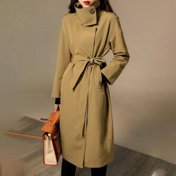 women's trench coats coat women 2021 autumn collection womens cloak warm windproof stand collar windbreaker, Tan;black
women's trench coats coat women 2021 autumn collection womens cloak warm windproof stand collar windbreaker, Tan;black