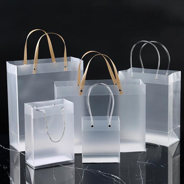 gift wrap 10 pcs semi transparent pvc frosted pp handbag christmas year party packing bags wsouvenir flower bag
gift wrap 10 pcs semi transparent pvc frosted pp handbag christmas year party packing bags wsouvenir flower bag