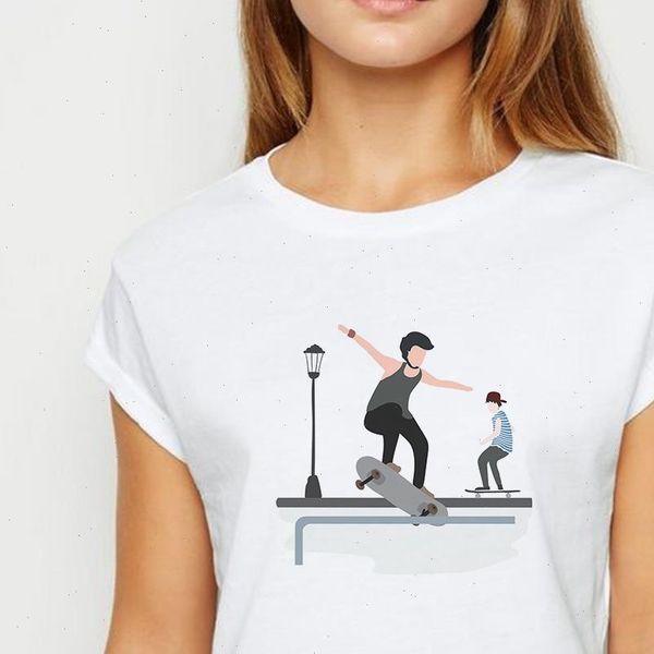 new t shirt female skate motion tshirt harajuku spring summer tee funk streetwear printing ropa mujer o neck t shirts, White
new t shirt female skate motion tshirt harajuku spring summer tee funk streetwear printing ropa mujer o neck t shirts, White