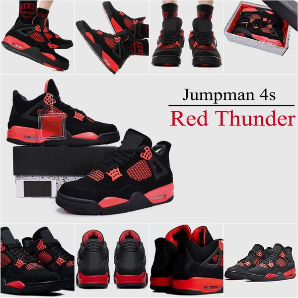 new jumpman 4 4s basketball shoes high og red thunder sneaker mens womens trainers with keychain tag size 5.5-13
new jumpman 4 4s basketball shoes high og red thunder sneaker mens womens trainers with keychain tag size 5.5-13