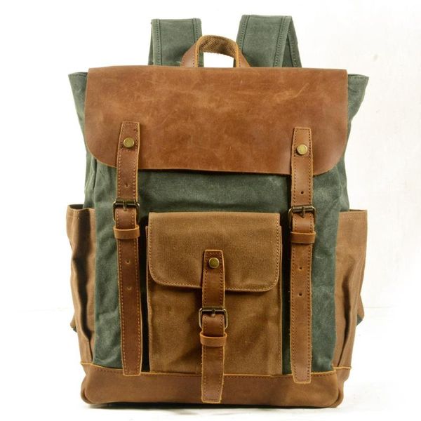 backpack 15" lapmen bag vintage canvas leather waterproof travel rucksacks luggage large capacity daypacks schoolbag
backpack 15" lapmen bag vintage canvas leather waterproof travel rucksacks luggage large capacity daypacks schoolbag