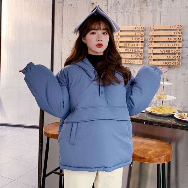 2021korean winter women's loose purple bread clothes college style pullover sweater cotton padded jacket student coat, Black
2021korean winter women's loose purple bread clothes college style pullover sweater cotton padded jacket student coat, Black