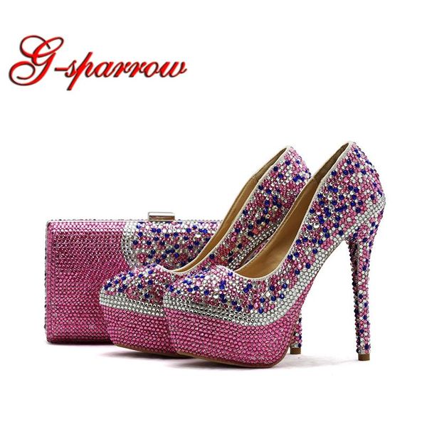 dress shoes 2021 pink rhinestone wedding party ceremony pumps with matching bag high heel bridal prom purse, Black
dress shoes 2021 pink rhinestone wedding party ceremony pumps with matching bag high heel bridal prom purse, Black