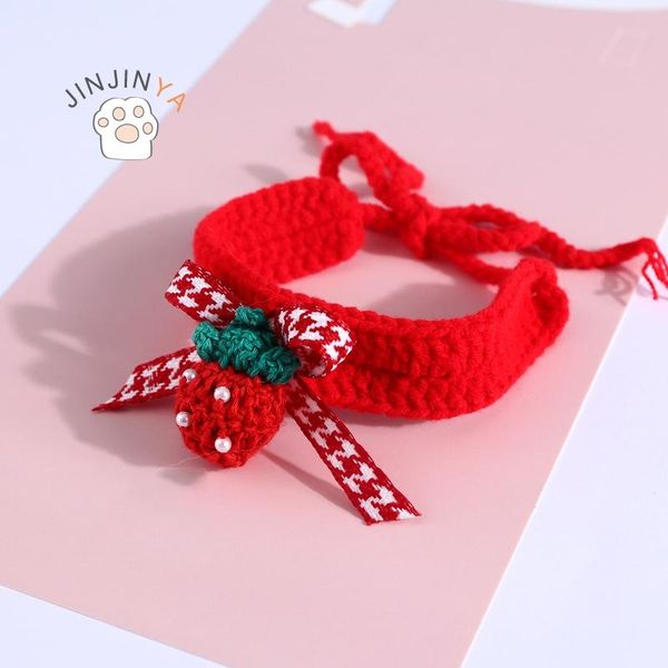 cat costumes 1pc pet knitting hand hook cute strawberry bowknot dog collar yarn cole duck bib scarf
cat costumes 1pc pet knitting hand hook cute strawberry bowknot dog collar yarn cole duck bib scarf