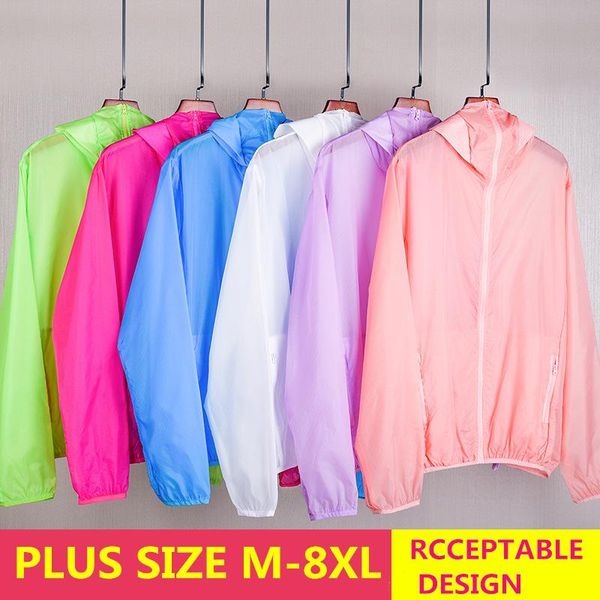 women's jackets 2021 summer sun uv protection clothes solid hooded light breathable sport plus size waterproof quick dry coat 8xl, Black;brown
women's jackets 2021 summer sun uv protection clothes solid hooded light breathable sport plus size waterproof quick dry coat 8xl, Black;brown