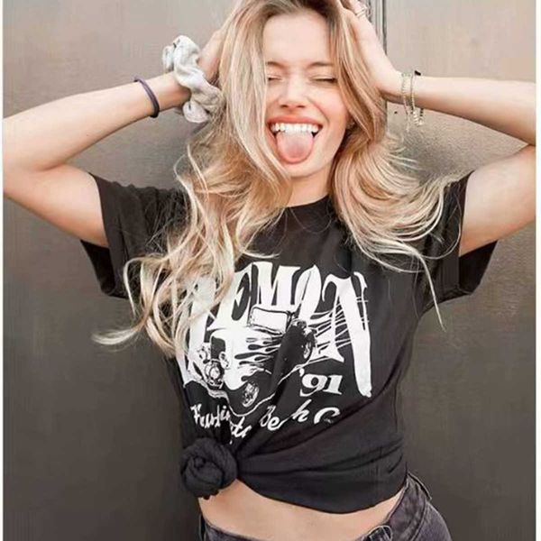 women's t-shirt vintage graphic print tee women short sleeve o neck black cotton pullover summer streetwear casual t shirt female vbcg, White
women's t-shirt vintage graphic print tee women short sleeve o neck black cotton pullover summer streetwear casual t shirt female vbcg, White