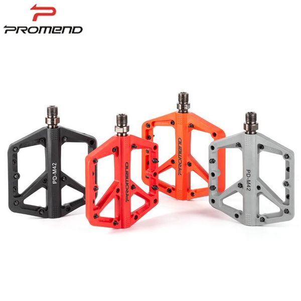 bike pedals promend bicycle pedal mountain nylon palin wide bearing riding anti-slip ultra light accessories
bike pedals promend bicycle pedal mountain nylon palin wide bearing riding anti-slip ultra light accessories