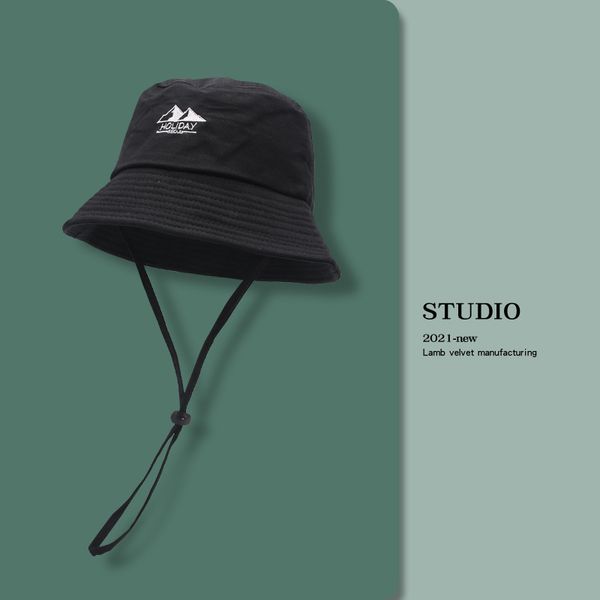 high street fengxiaoshan letter embroidered rope proof fisherman men's women's outdoor basin sunshade hat
high street fengxiaoshan letter embroidered rope proof fisherman men's women's outdoor basin sunshade hat