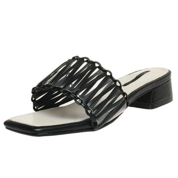 slingbacks shoes for women 2021 summer low heels women mules slippers genuine leather classic working casual shoes woman, Black
slingbacks shoes for women 2021 summer low heels women mules slippers genuine leather classic working casual shoes woman, Black