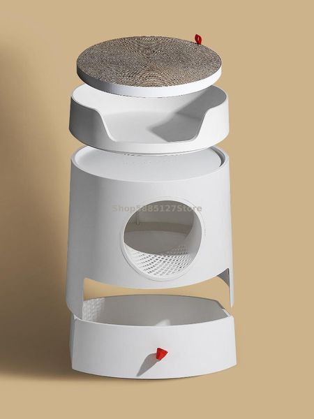 castle cat litter basin fully enclosed large drawer cat toilet deodorization splash proof enclosure sand basin excrement bas
castle cat litter basin fully enclosed large drawer cat toilet deodorization splash proof enclosure sand basin excrement bas
