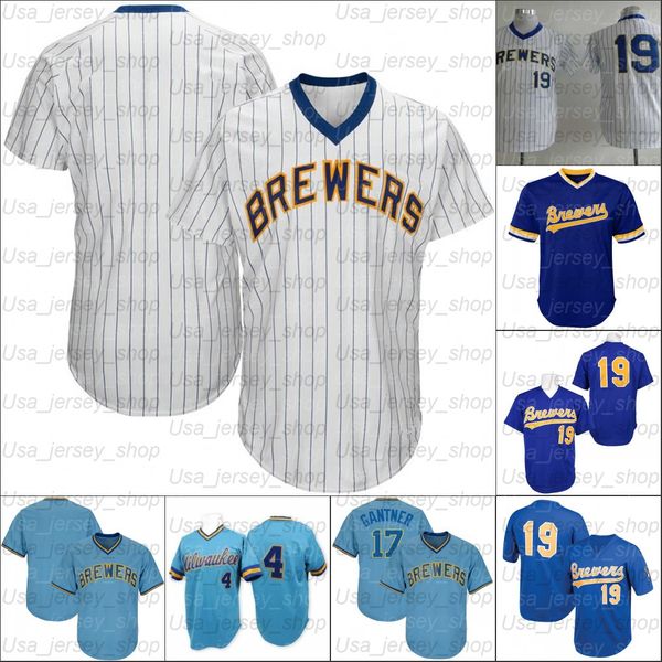retro baseball the home jersey 19 brewear 17 gantner white navy jerseys, Blue;black
retro baseball the home jersey 19 brewear 17 gantner white navy jerseys, Blue;black