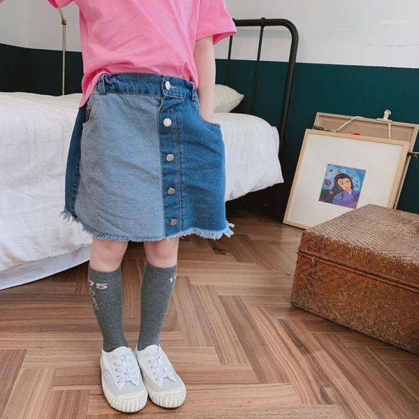 skirts 2 3 4 5 6 7 years fashion summer kids girls blue denim splicing mini skirt short a-line jeans children girl clothing 20211
skirts 2 3 4 5 6 7 years fashion summer kids girls blue denim splicing mini skirt short a-line jeans children girl clothing 20211