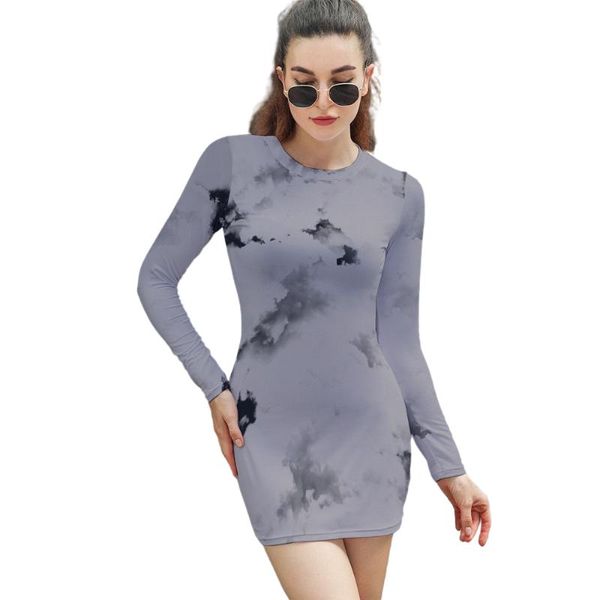 casual dresses harajuku printed dress women's 2021 tie dye low waist round neck short slim ladies top, Black;gray
casual dresses harajuku printed dress women's 2021 tie dye low waist round neck short slim ladies top, Black;gray