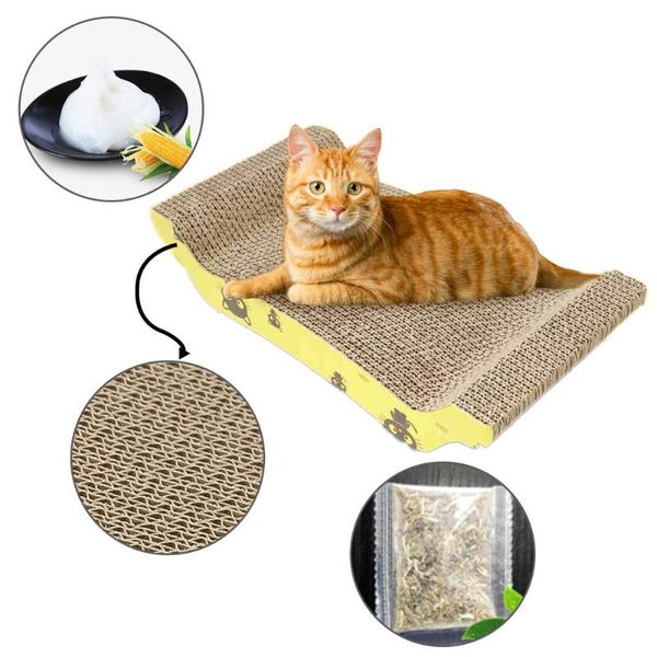 cat toys scratch board toy sofa bed corrugated paper pet bite sleeping scratchers scratching pad posts
cat toys scratch board toy sofa bed corrugated paper pet bite sleeping scratchers scratching pad posts