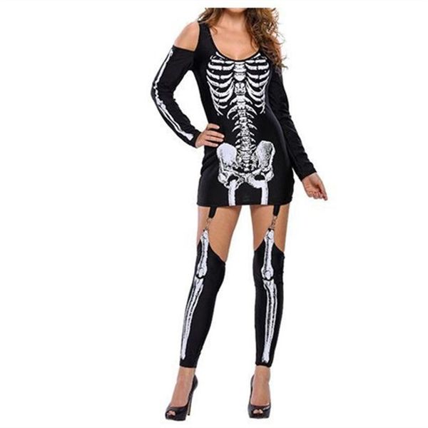 casual dresses gothgotik gothic skeleton print halloween costumes for women off shoulder mini dress party perfroamance clothing, Black;gray
casual dresses gothgotik gothic skeleton print halloween costumes for women off shoulder mini dress party perfroamance clothing, Black;gray