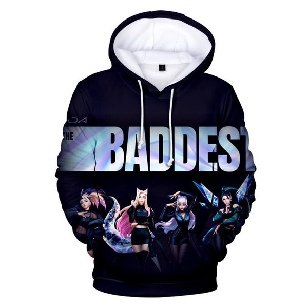 men's hoodies & sweatshirts game k/da group kda the baddest 3d print oversized women/men ahri akali evelynn all out cosplay costume, Black
men's hoodies & sweatshirts game k/da group kda the baddest 3d print oversized women/men ahri akali evelynn all out cosplay costume, Black