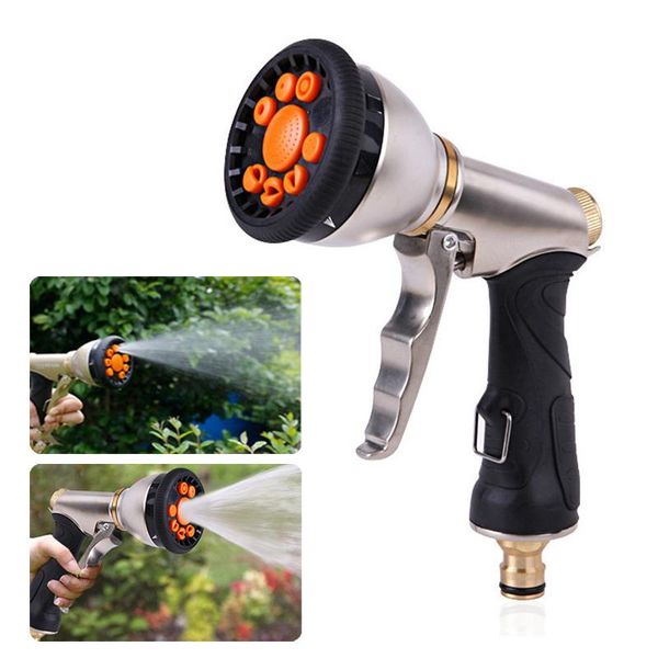 watering equipments multi-function high pressure water gun metal adjustable nozzle hose sprayer for garden irrigatin
watering equipments multi-function high pressure water gun metal adjustable nozzle hose sprayer for garden irrigatin