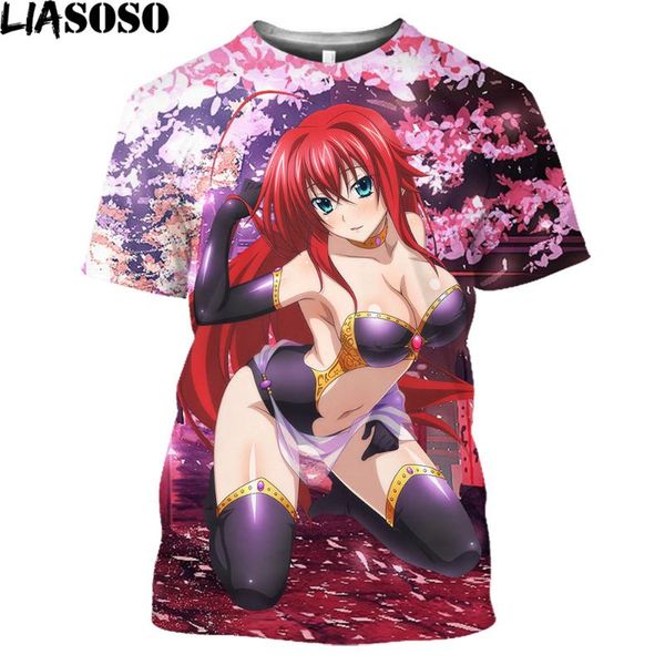 men's t-shirts high school dxd anime t shirts men cosplay girl rias cartoon t-shirt hentai temptation japanese streetwear hip hop, White;black
men's t-shirts high school dxd anime t shirts men cosplay girl rias cartoon t-shirt hentai temptation japanese streetwear hip hop, White;black