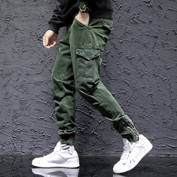 cotton new fashion men's pants streetwear hip hop sweatpants joggers trousers tactical pants male cargo pantalones hombre, Black
cotton new fashion men's pants streetwear hip hop sweatpants joggers trousers tactical pants male cargo pantalones hombre, Black