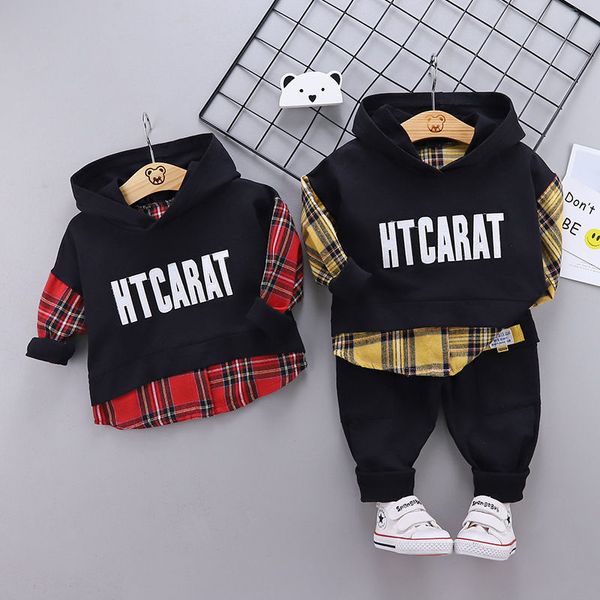 spring autumn cotton children clothing sets cute baby fake 2pcs suit sweaters letter print hoodie+pants for boy fashion kids set, White
spring autumn cotton children clothing sets cute baby fake 2pcs suit sweaters letter print hoodie+pants for boy fashion kids set, White