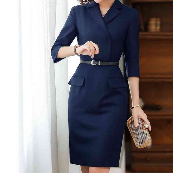 casual dresses women spring fall dress office ladies work wear formal elegant slim pencil midi blazer female party vestido ckai, Black;gray
casual dresses women spring fall dress office ladies work wear formal elegant slim pencil midi blazer female party vestido ckai, Black;gray
