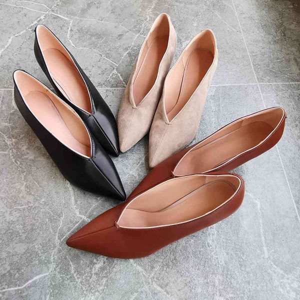 dress shoes 2021 women pumps genuine leather shoes plus size 22-26.5cm cow leather sheep suede pumps shallow mouth single vgm9, Black
dress shoes 2021 women pumps genuine leather shoes plus size 22-26.5cm cow leather sheep suede pumps shallow mouth single vgm9, Black